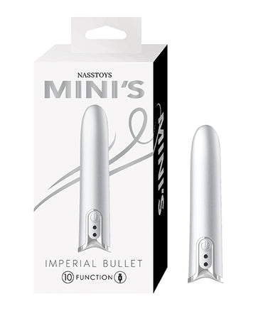 Nasstoys 3308 Minis Imperial Bullet - Silver Vibrator