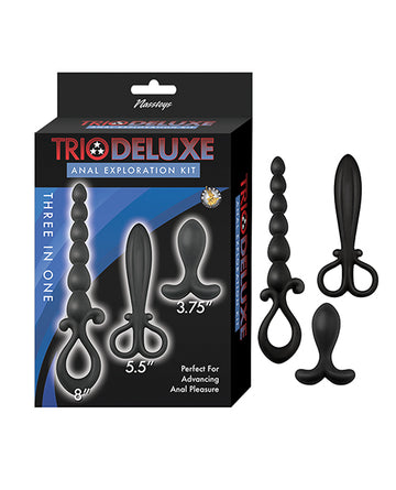 Nasstoys 3326 Trio Deluxe Anal Exploration Kit, 3-Piece