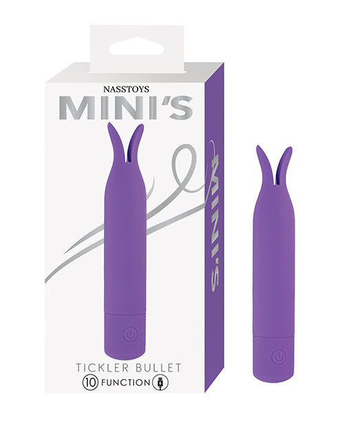 Nasstoys 3328 Minis Tickler Bullet, Purple, 10 Vibration Modes