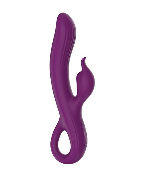 Novum Brands WPV-017 Lola Rabbit Dual Vibrator, Purple, 9.09-Inch