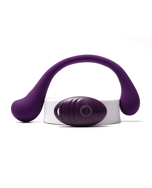 Novum Brands WPV-021 Vibe Twist N Joy Remote Toy, Purple, 10 Modes