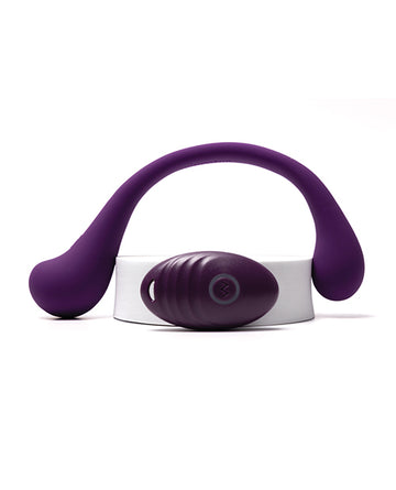 Novum Brands WPV-021 Vibe Twist N Joy Remote Toy, Purple, 10 Modes
