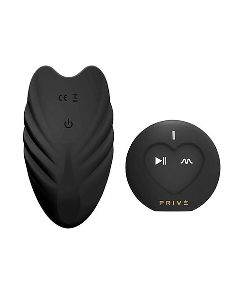 Novum Brands PRV-2001 Angel Panty Vibe - Black, 7 Modes, ABS/Silicone
