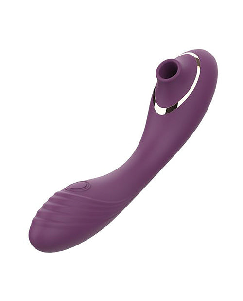 Novum Brands PRV-8001 Trinite 3 in One, Purple Sucking & Vibrating