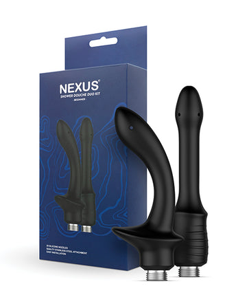 Nexus Beginner Shower Douche Duo Kit, Black