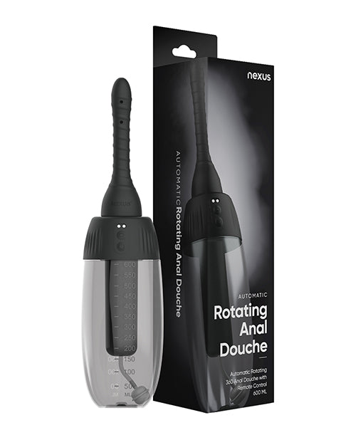 Nexus Automatic Rotating 360° Anal Douche with Remote, 600ml