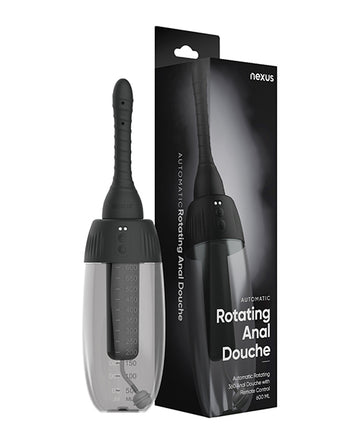 Nexus Automatic Rotating 360° Anal Douche with Remote, 600ml