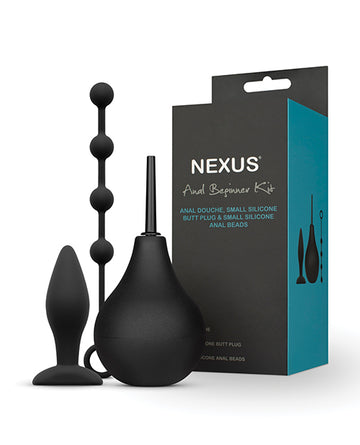 Nexus Beginner Anal Kit, 3-Piece Body-Safe Silicone Set