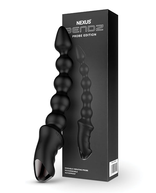 Nexus Bendz Bendable Vibrating Probe, 6 Modes, Body-Safe Silicone