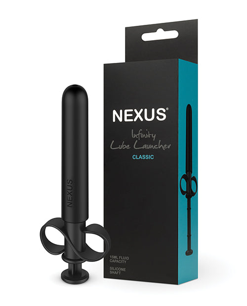Nexus LL001 Infinity Lube Launcher Classic, Black, Plastic, Silicone
