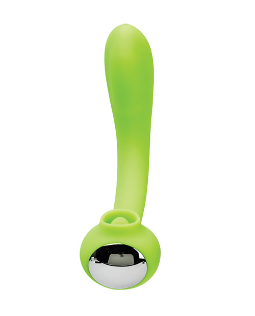 Our Erotic Journey Lunar Licker Bendable Dual Vibrator, Medical Grade Silicone