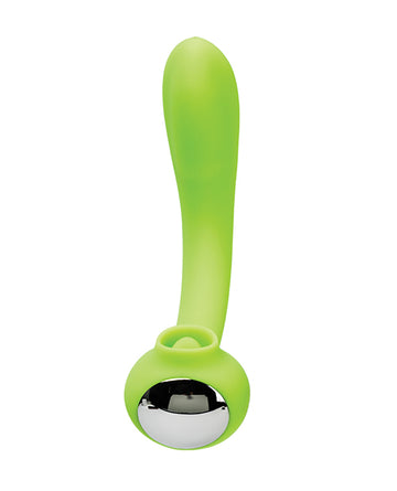 Our Erotic Journey Lunar Licker Bendable Dual Vibrator, Medical Grade Silicone