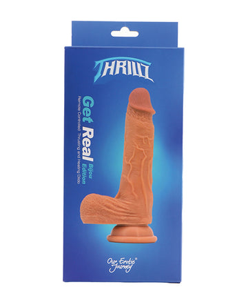 Our Erotic Journey Get Real Bijou Thrusting & Heating Dildo, 8.2" with Remote