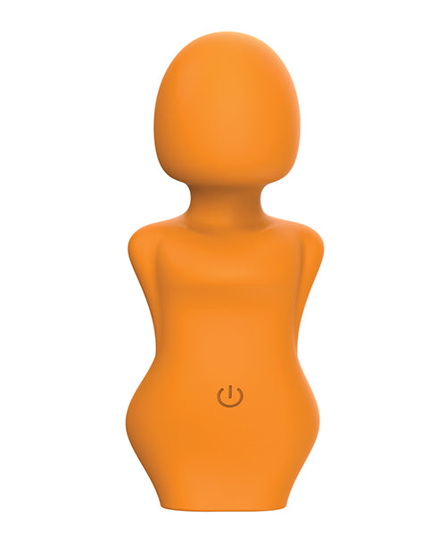 Our Erotic Journey Zodiac Virgo Mini Vibe, Orange, 10-Mode USB Rechargeable