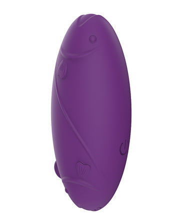 Our Erotic Journey Pisces Mini Vibe, Purple - 10 Modes, Body-Safe Silicone