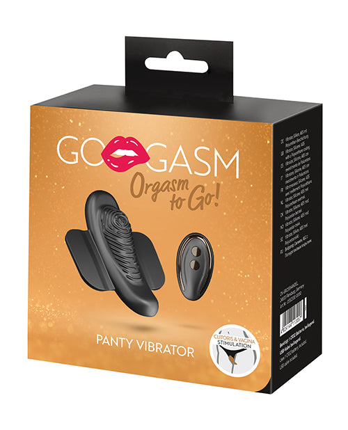 Orion 55233 GoGasm Panty Vibrator, Black, 10 Modes