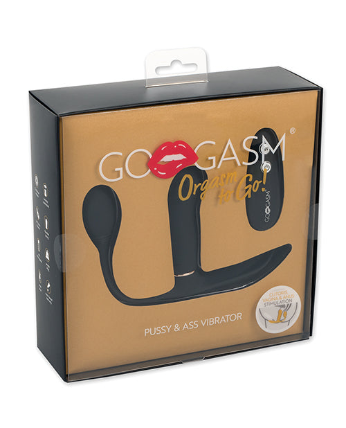 GoGasm 598178 Triple Stimulation Vibrator, Black