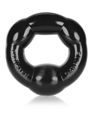 Oxballs Thruster Cockring - Black, TPR, Stretchy