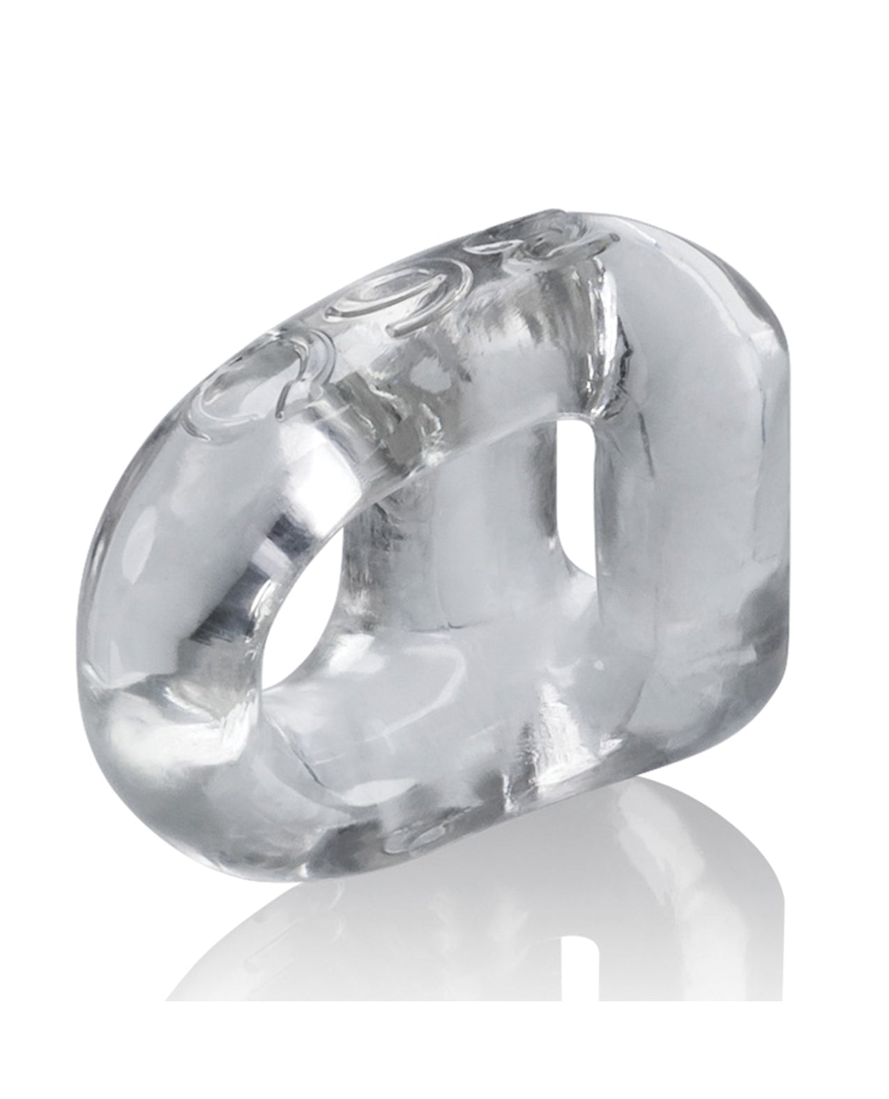Oxballs OX-3013-CLR 360 Cock Ring & Ball Stretcher, Clear TPR