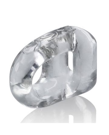 Oxballs OX-3013-CLR 360 Cock Ring & Ball Stretcher, Clear TPR