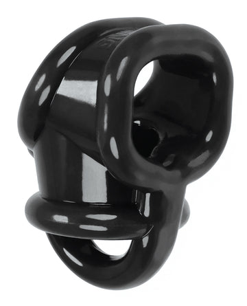 Oxballs OX-3027-BLK Ballsling Ball Split Sling, Black TPR