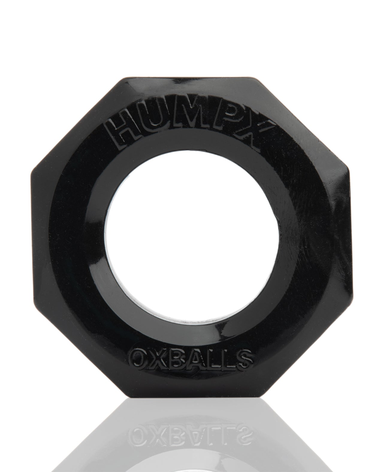 Oxballs OX-3039-BLK HUMPX Cockring - Black, Enlarging TPR