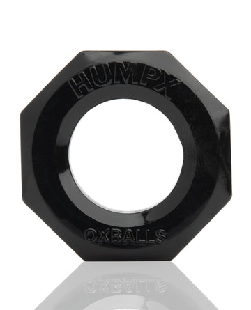 Oxballs OX-3039-BLK HUMPX Cockring - Black, Enlarging TPR