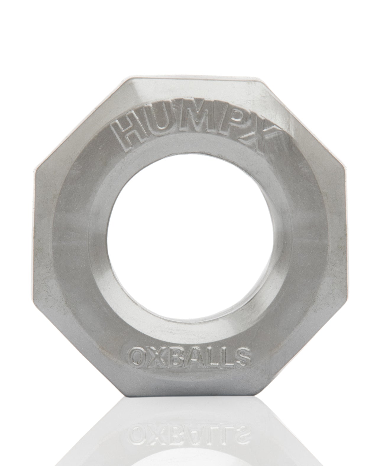 Oxballs and Hunky Junk OX-3039-STL HUMPX Cockring, Silver, TPR
