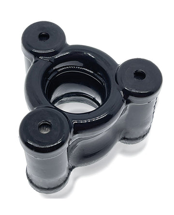 Oxballs OX-3056-BLK Buzz Squeeze Ballstretcher Vibe, Black, TPE