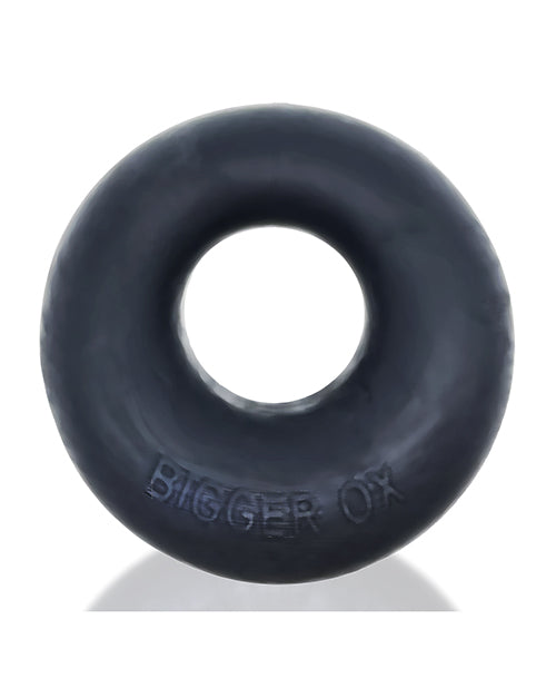 Oxballs OX-3058-BLIC Bigger Ox Cockring, Black, Padded, TPR/Silicone