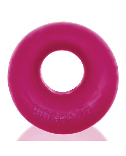 Oxballs Bigger Ox Padded Cockring, Hot Pink Ice