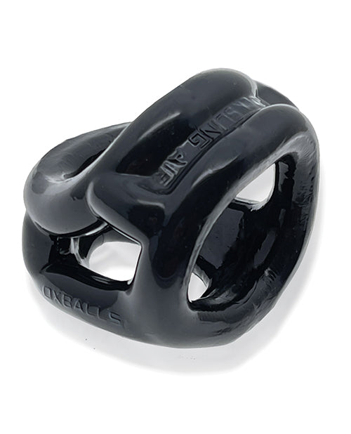 Oxballs OX-3062-BLK Cocksling Air, Black TPR Stretchy Ring