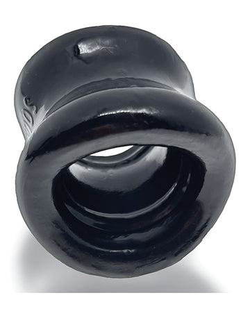 Oxballs OX-3077-BLK Mega Squeeze Ergofit Ballstretcher, Black Silicone TPR