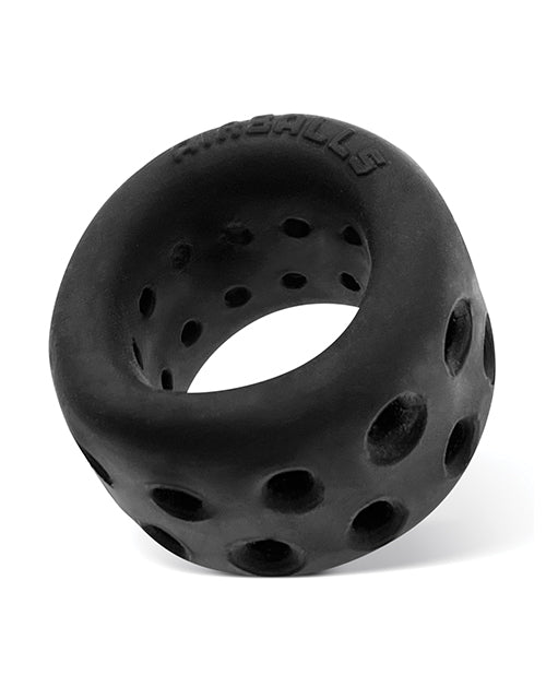 Oxballs Airballs Air-Lite Ballstretcher, Soft plus+SILICONE™, Black Ice
