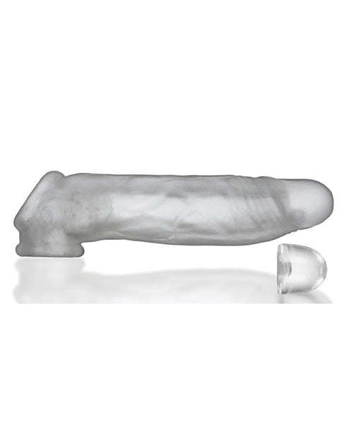 Oxballs OX-3090-CLRICE Dicker Adjust-Fit Extender, Clear Silicone
