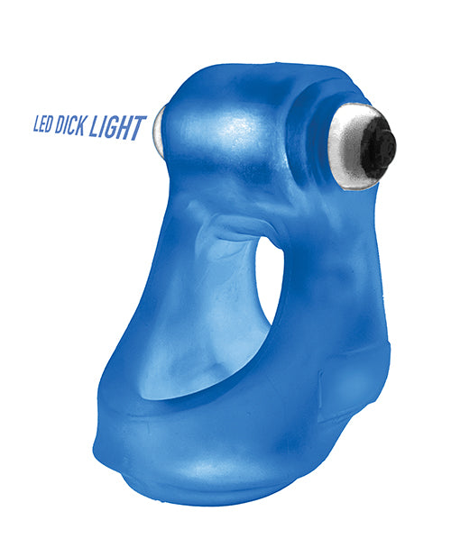 Oxballs OX-3094-BLUICE Glowsling Cock Sling, LED Blue Ice Silicone