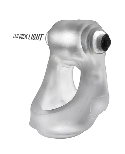 Oxballs OX-3094-CLRICE Glowsling Cock Sling, LED Clear Silicone
