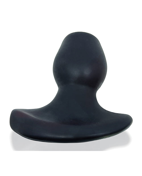 Oxballs Morphhole 2 Gaper Plug, Large - Black Ice