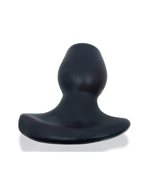 Oxballs OX-3098-1-BLKICE Morphhole 1 Gaper Plug Small, Silicone/TPR Blend