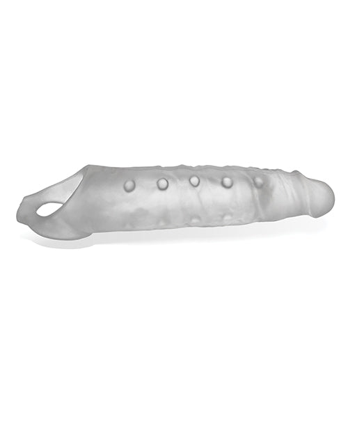 Oxballs OX-3109-CLRICE Snake Deep-Reacher Cocksheath, Clear Silicone