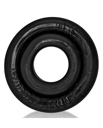 Oxballs OX-3205-BLK Rimz Big Single Ring, Black TPR Comfort-Fit