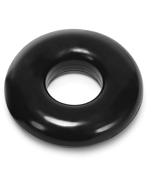 Oxballs AJ-1025-2-BLK DO-NUT-2 Cock Ring, Black, Stretchy