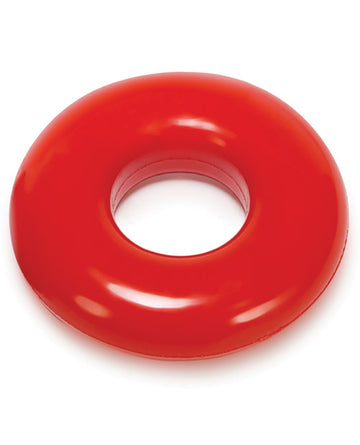 Oxballs AJ-1025-2-RED DO-NUT 2 Cock Ring, Red, FlexTPR
