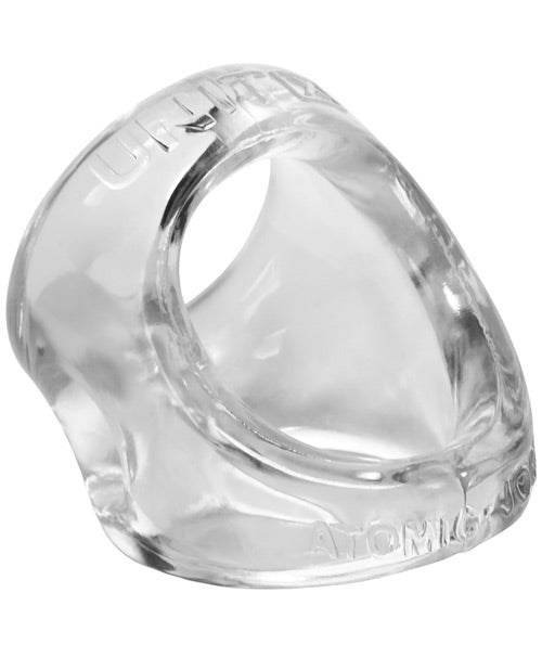 Oxballs and Hunky Junk AJ-1068 Clear Unit X Cock Sling, Clear TPR Ergonomic