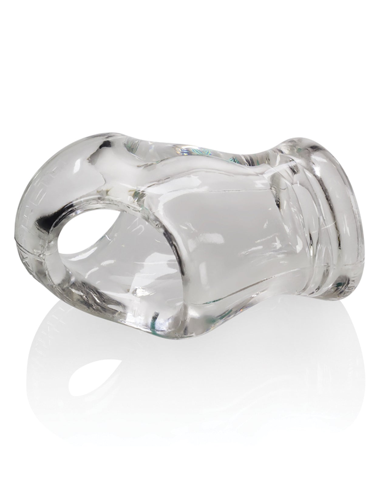 Oxballs AJ-1071-CLR Atomic Jock Unit X Stretch Cocksling, Clear TPR