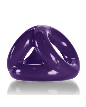 Oxballs Tri-Sport Cocksling, Eggplant FlexTPR