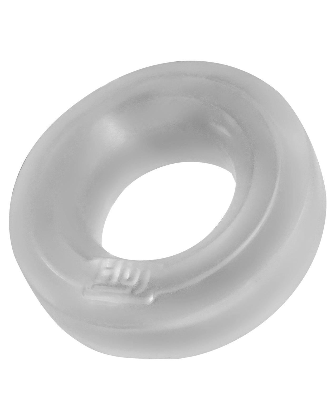 Oxballs and Hunky Junk HUJ-101-ICE C-Ring, Clear Silicone