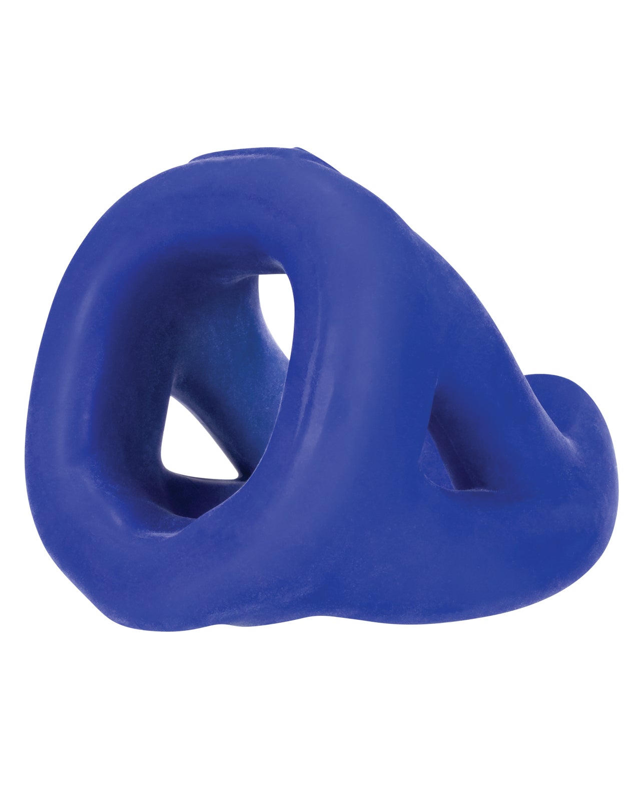 Hunky Junk HUJ-105-CBL Slingshot 3 Ring Teardrop, Cobalt Blue Silicone Blend