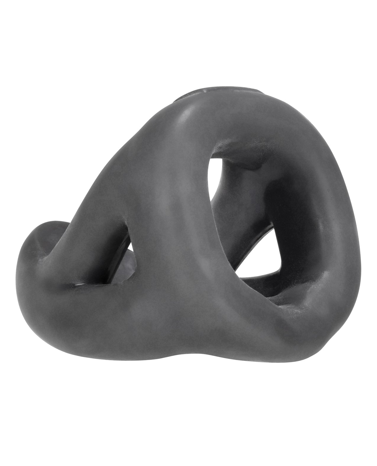 Oxballs and Hunky Junk HUJ-105-STN 3 Ring Teardrop, Grey Silicone Blend
