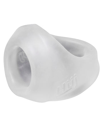 Hunky Junk HUJ-106-ICE Clutch Cock & Ball Sling, Vibrating Silicone